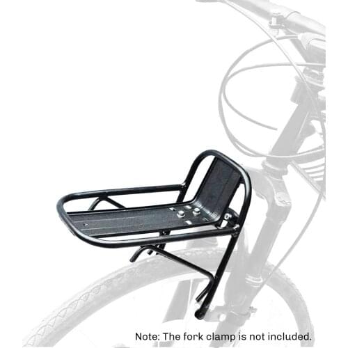 Aluminum Alloy Bicycle Front Rack MTB Road Bike Cargo Luggage Carrier Rack Aluminum Alloy 20kg Max Loading Bike Front Rack