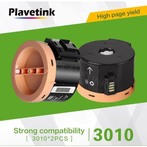 Plavetink 2 PCS Compatible 106R02182 106R02183 Toner Cartridge for Xerox Phaser 3010 3040 WorkCentre 3045 printer With chip