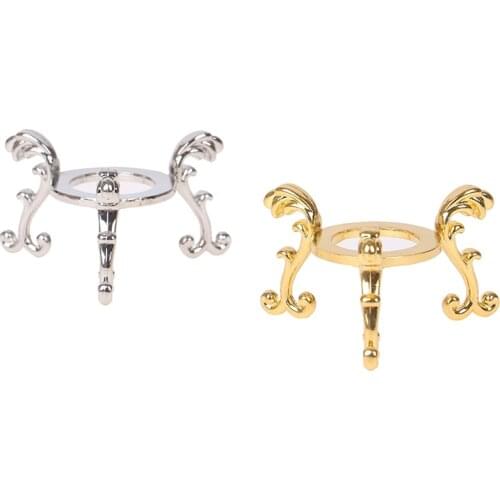 European Style Metal Gold-plated Display Gemstone Egg Support Base Crystal Ball Stand Office Ornament