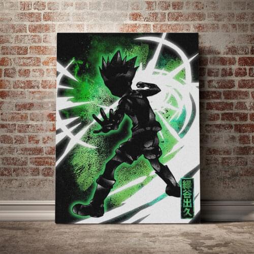 Gon freecss hxh manga Art poster Canvas Wall Art Decoration prints for living Kid Children room Home bedroom decor painting