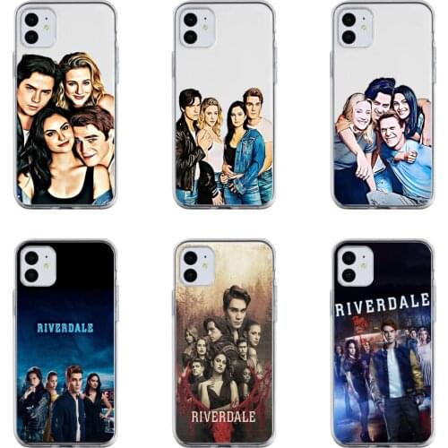 Riverdale Classic TV Series Phone Case Fashion Cover Transparent for Iphone 12 Mini 11pro Max Se2020 6 6s 7 8plus X XS XR Xsmax