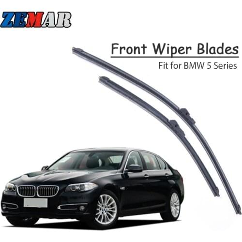 ZEMAR Windscreen Front Wiper Blades for BMW E60 E39 F10 F11 F07 G30 G31 5 Series 520i 523i 525i 528i 530i 535i 518d 520d 525d M