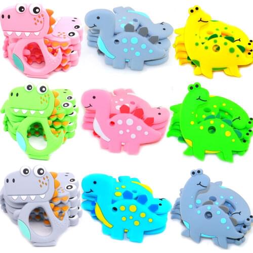 1Pcs Animal Shape Silicone Teether BPA Free Baby Teething Cute&Soft Chewable Teething Nursing For Teething Baby