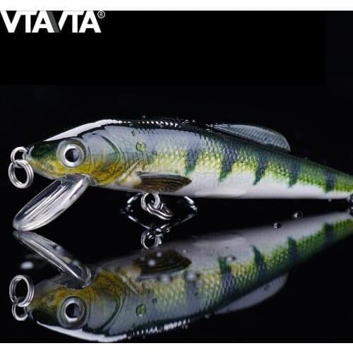 VTAVTA 4g 6cm Mini Sinking Minnow Wobblers Fishing Lure Trout Crankbaits Fishing Artificial Bait Pike Lure Minow Wobbler Pesca