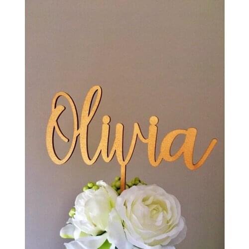 Custom Name Cake Topper, Custom Cake Topper, Name Cake Topper, Any Occasion Cake Topper, Personalised Cake Decoration