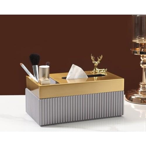 Creative Multifunctional Tissue Box Nordic Style Living Room Tissue Box Cover Cute Tissue Cover Servilletero Home Garden DL50