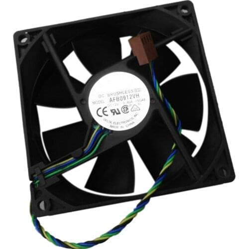 90*90*25MM DC 12V 0.60A 4-pin computer cpu cooling fans for video card Mini Cooling Fan radiator For Dropshipping
