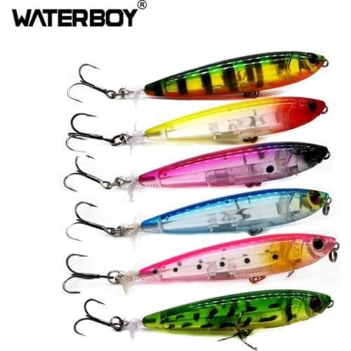 WATERBOY 9.5cm 13g Plastic Pencil Sinking Fishing Lure Bass Fishing Tackle Fishing Saltwater Lures Fish Bait Trolling Lure