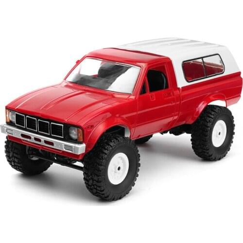 WPL C-24 C24 1/16 4WD 2.4G Military Truck Buggy Crawler Off Road RC Car 2CH Toy Kit Without Electric Parts