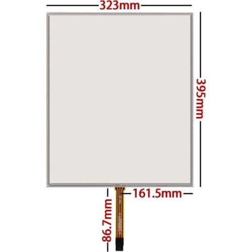 19-inch Resistive Touch Screen Four-wire Computer Monitor Queuing Machine Number Picking Machine Medical Equipment