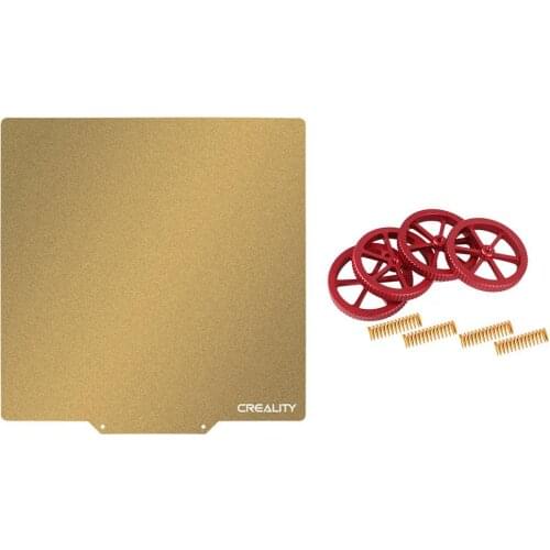 4PCS Leveling Nut+spring Kit+PEI Powder Steel Plate For Ender-3 Ender-3S Ender-3 Pro Ender-3V2 3D Printer Parts