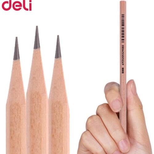 Deli wholesale 30/50/72 Pcs HB standard craft pencil set for school writing office stationery wood Sketching Professional Pencil