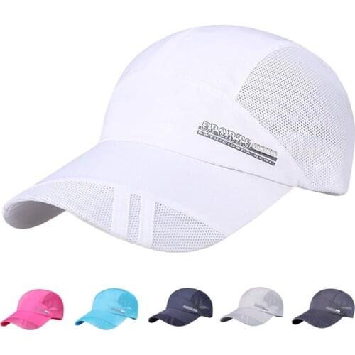Men Baseball Cap Adult running cap Mesh Hat Quick-Dry Collapsible Sun Hat Outdoor Sunscreen breathable Women caps Gorras
