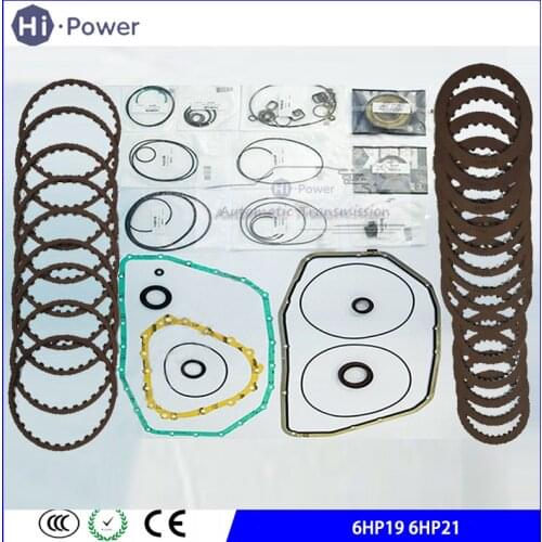 6HP19 6HP21 Automatic Transmission Rebuild Kit + Clutch friction Plate For BMW 1 3 5 SeriesX5 X3 for Audi gearbox Repair kit