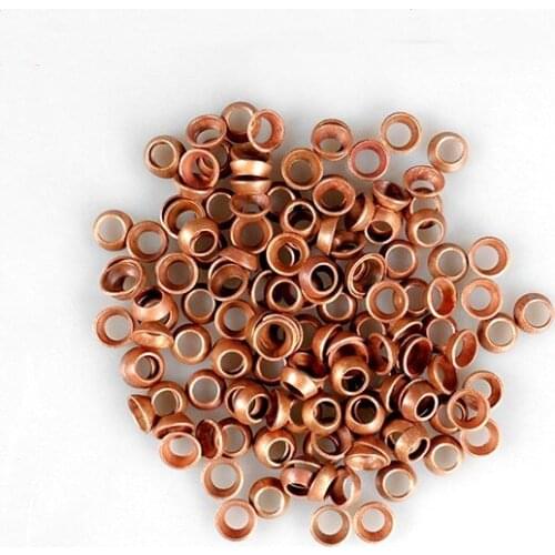 High pressure pipe nest copper pad cone gasket for high pressure oil tube anti oil leaking gasket