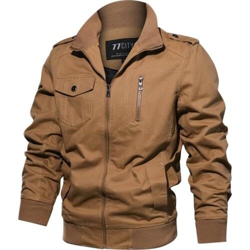 Plus Size 6XL Military Tactical Jacket Men 2020 Cotton Casual Slim fit Bomber Jackets Air Force Flight Jacket Jaqueta masculina