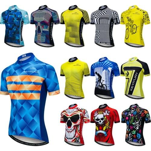 KEYIYUAN Mallot Ciclismo Hombre Verano 2021 Bike Jersey Men Fahrrad Bekleidung Herren Cycling Equipment Cycling