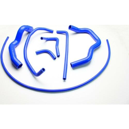 Coolant pipe For Jeep Cherokee XJ 4.0l 242 CID L6 1984-2005 7 pcs silicone hose