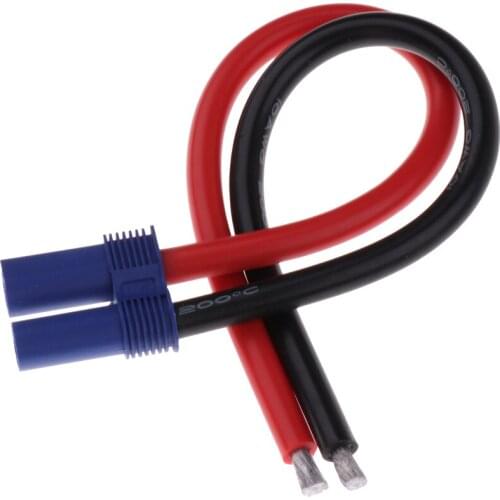 1 Pcs EC5 5.5mm Battery Female Plug Connector With 205MM Cable For Battery Motor