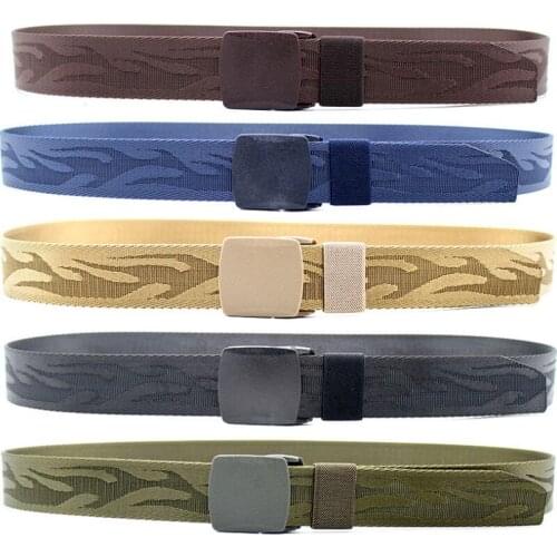 New Tactical Military Canvas Belts Fashion high quality Man Women Automatic Nylon Belt Buckle Military Fans Tactical Wild Belts