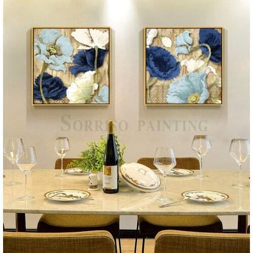 Retro Begonia Flower Canvas Painting For Living Room Dining Prints Posters Hallway Wall Art Corridor Pictures Home Bedroom Decor