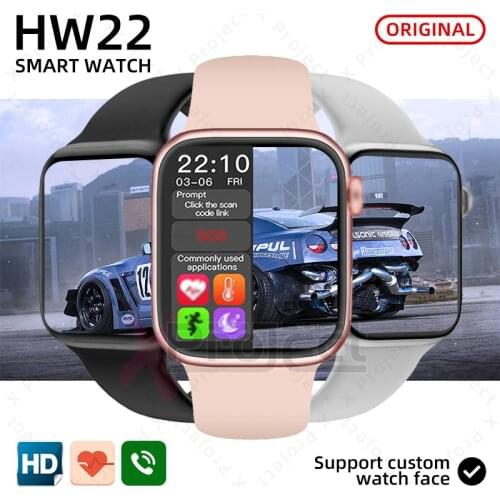 HW22 smartwatch 2021 IWO Smart Watch Men Women reloj Heart Rate Fitness bracelet pk HW12 X7 W26 T500 amazfit G65L W34 W46 AK76
