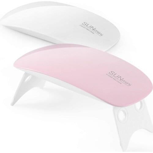 SUNmini UV Lamp Nail Dryer 6W Gel Nail Polish Nail Lamp USB UV Gel Polish Curing Machine Portable Nail Art Tool