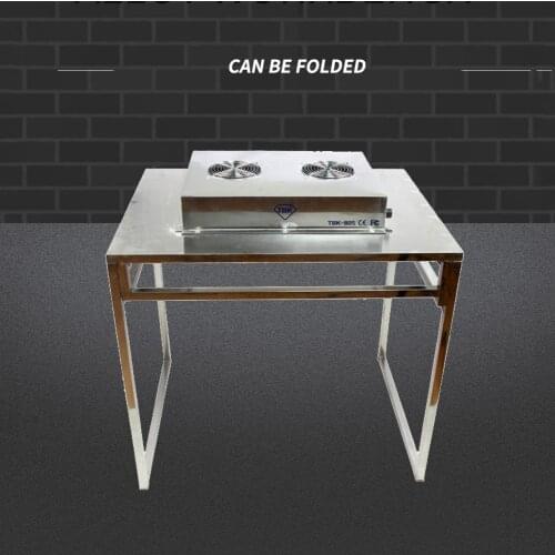 TBK-805 Dust Free Aluminum Work bench with Anti-static Curtains Iron Workbench With Cleaning Room for LCD Laminating Repair