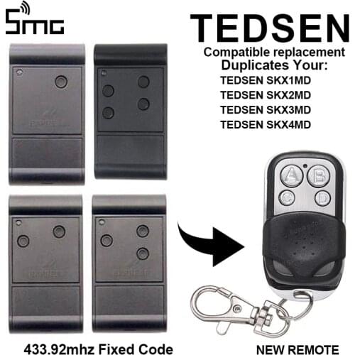 TEDSEN SKX1MD,SKX2MD gate garage 433mhz remote control TEDSEN SKX3MD,SKX4MD gate control,remote transmitter,garage command
