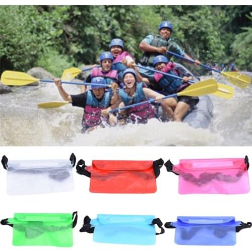 Waterproof waist bag waterproof bag swimming storage bag PVC purse