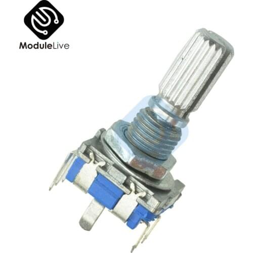 5pcs High Quality EC11 Rotary Encoder Switch Audio Digital Potentiometer with Switch Handle 20mm EC11 Switch