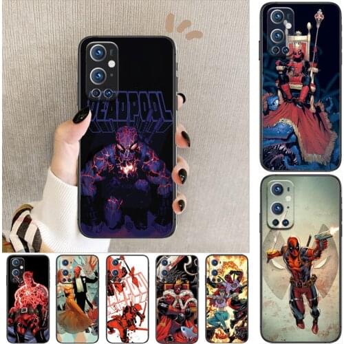 Marvel Hero Deadpool For OnePlus Nord N100 N10 5G 9 8 Pro 7 7Pro Case Phone Cover For OnePlus 7 Pro 1+7T 6T 5T 3T Case