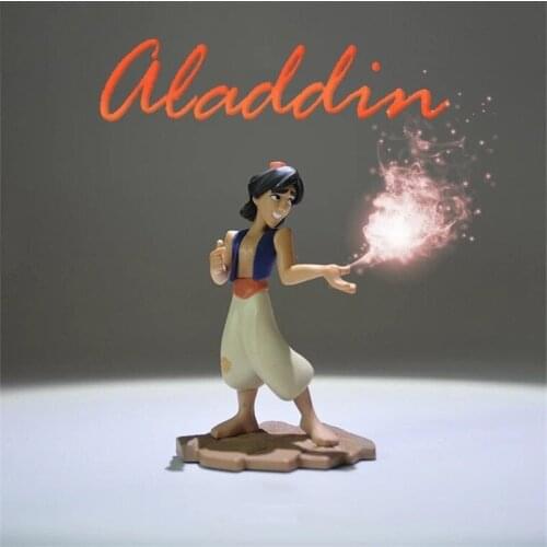 Disney Aladdin Prince 8.5 Action Figures Anime Figurine Toy Mini Decoration Collectibles Toys for Children Gifts
