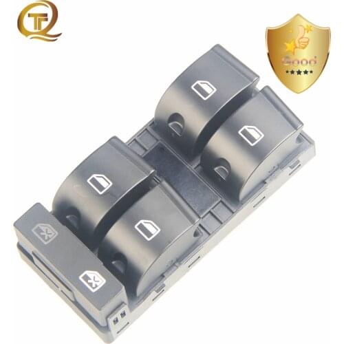 Car Window Electric Switch Automobile Driver Side Power Control Switch Button 8E0959851 for Audi A4 S4 B6 B7 RS4 Seat