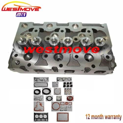 Complete cylinder head assembly assy for KUBOTA engine : D1403 with gasket