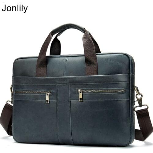 Jonlily Men's Leather Bags
