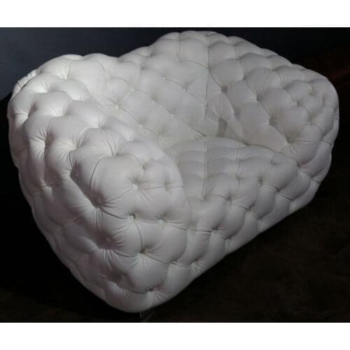 Living room sofa set muebles de sala genuine leather sofa modern home furniture neoclassical couch chesterfield sofa big chair