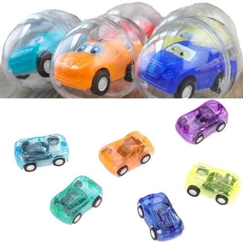 Hot Classic egg Car Toys childrens Educational Toys cars Creative eggshell Mini Pull back car Kid Toys Gifts for Children