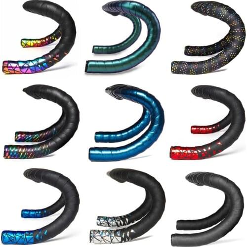Liteskin Bicycle Handlebar Tape Bent Road Bike Grips Handle Bar Belt Soft Breathable Wrap with Bar Plugs Cycling Accessories
