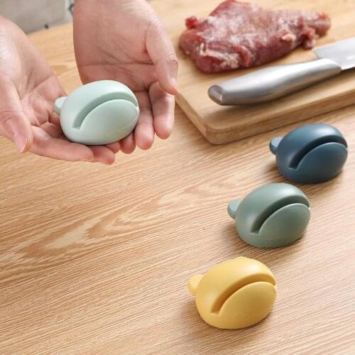 Cartoon Kitchen Manual Sharpener Kitchen knife Multifunctional whetstone Creative Cartoon Manual Quick Sharpening Gadget