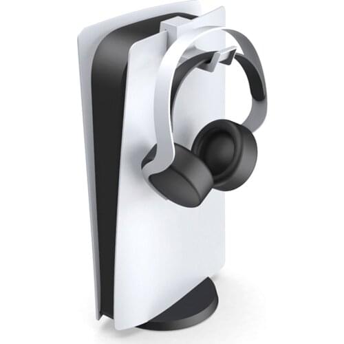 Headphone Wall Mount Holder Bracket Hanger Storage Stand for PS5 Host Headset Support for Playstation5 Console Game Accessories