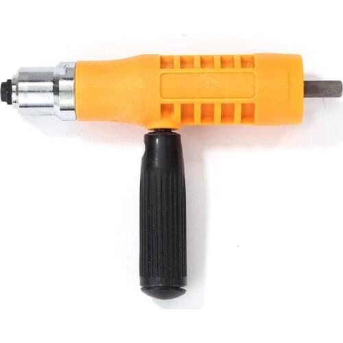 New Electric Rivet Nut Riveting Tool Set Insert Nuts Riveter Drill Adapter Kit No Skidding and Quick Back Nail Feature