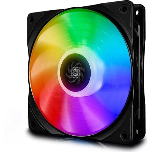DEEPCOOL 2 in 1 CF140 140mm 5V/3PIN CPU Liquid cooler with controller Replace Fan RGB Fan Chassis heat dissipation Fan
