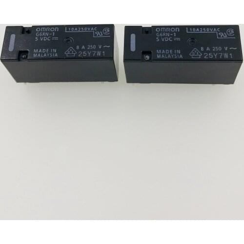 Original G6RN-1-5VDC 5pin 8A 250VAC relays