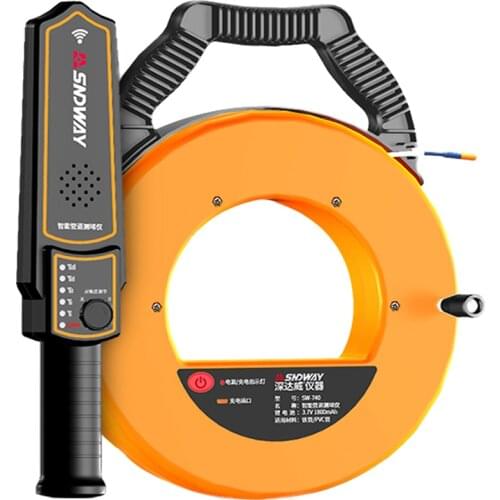 Threading Tube Water Pipe High Precision Plugging Device Plugging Device Electrician Pipe Line Detector Probe Tube SW-720