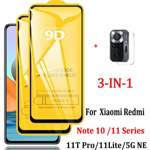 Note10 Glass, Redmi-Note-10 S Glass for Xiaomi Redmi Note 10 Pro Tempered Glass Redmi Note10 Pro Protective Glass Film Xiaomi Note 10 Pro Redmi Note 10 10T 5G 10S Screen Protector Redmi Note10 Pro Glass