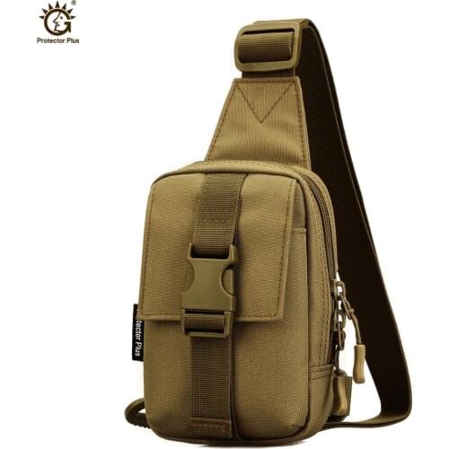 USB Charging Military Shoulder Bag Tactics Sling Bag Chest Pack MOLLE Nylon Waterproof Crossbody Back Pack Army bolsa