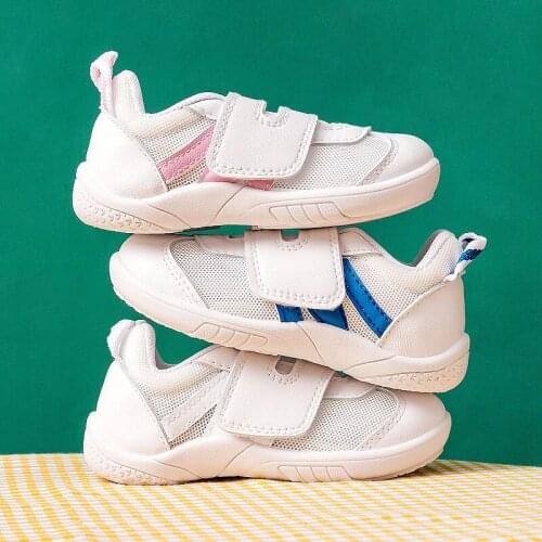 Cheerful Mario Kids Shoes boy&girls Sports Shoes kasut sukan Breathable mesh sneakers | Kids Running Sneaker