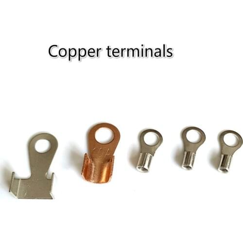 10pcs Sealing machine heating strip joint copper terminal Heating wire heating strip resistance belt connection end