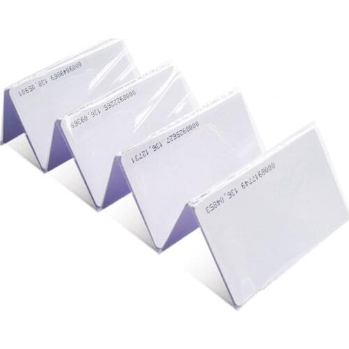 100/lot RFID 125KHz 13.56Mhz Entry Access EM For Time IC Attendance Control ID Card Access Cards RFID Card